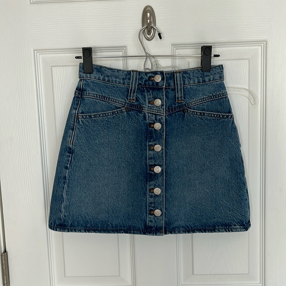 NWT Madewell Denim Skirt